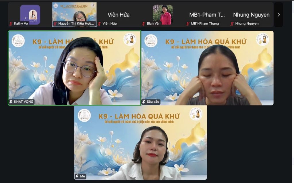 Phiên process coach trong khoá làm hoà quá khứ 